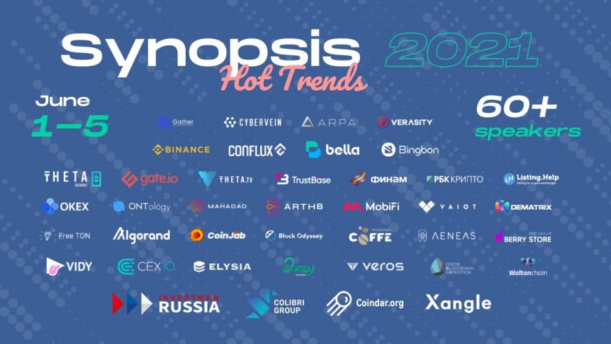 Саркис Дарбинян и Михаил Третьяк приняли участие в онлайн-саммите Synopsis 2021, поpсвященном главным трендам криптовалютной индустрии